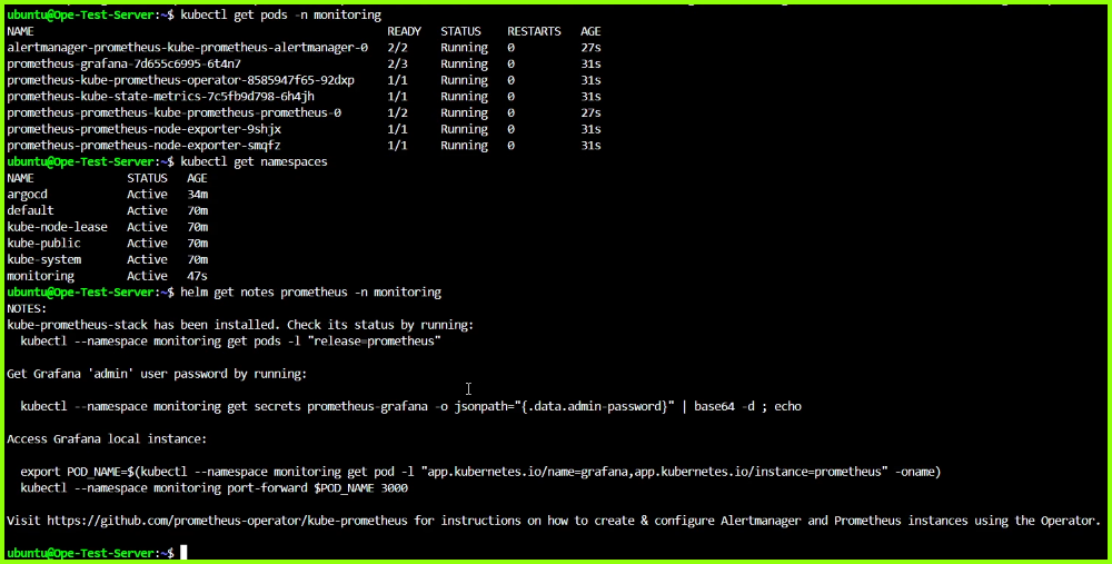 Kube-Prometheus Helm Notes